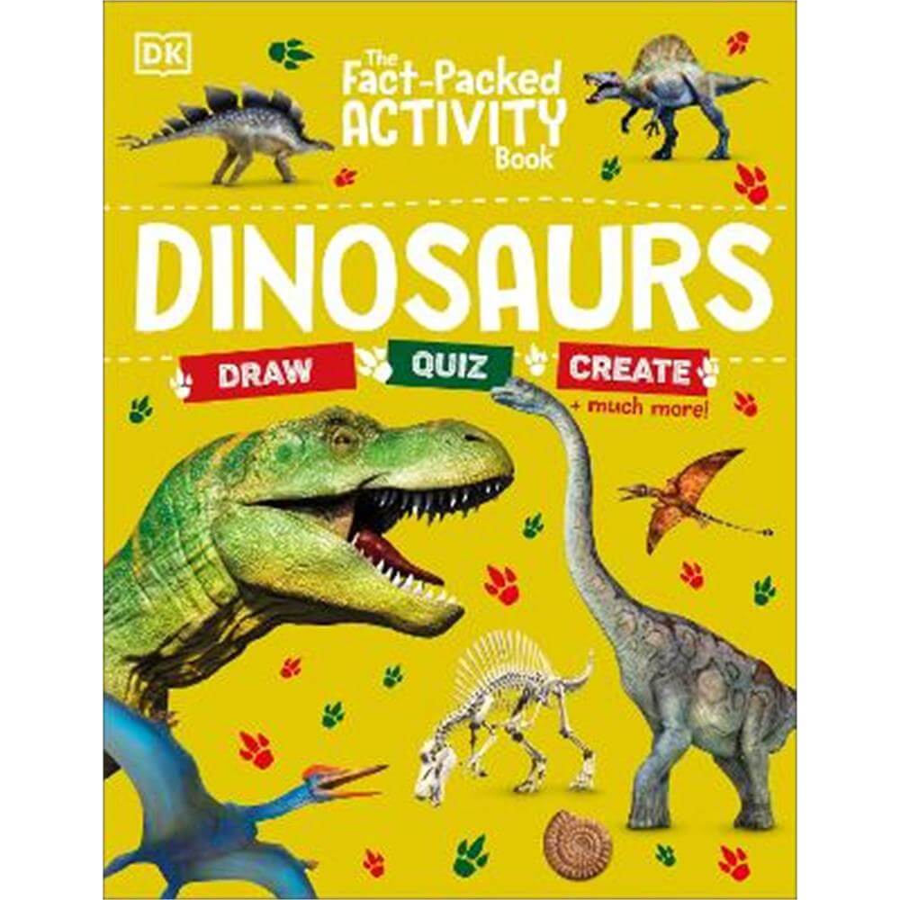 The Fact-Packed Activity Book: Dinosaurs (Paperback) - DK
